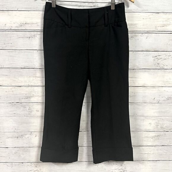 Express Pants - Express Black Editor Cropped Pants